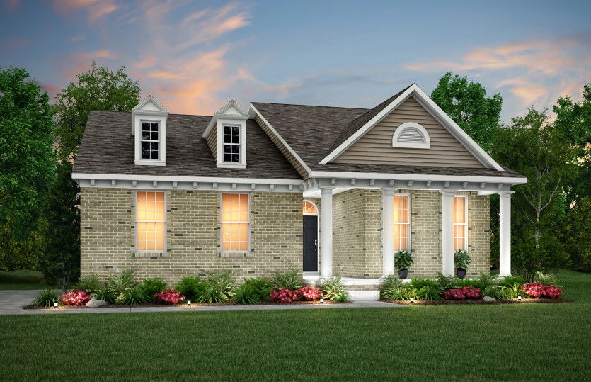 Side Entry -
Georgian - Elevation HR3M