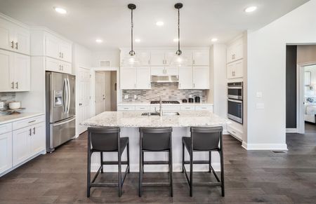 Open concept floor plans