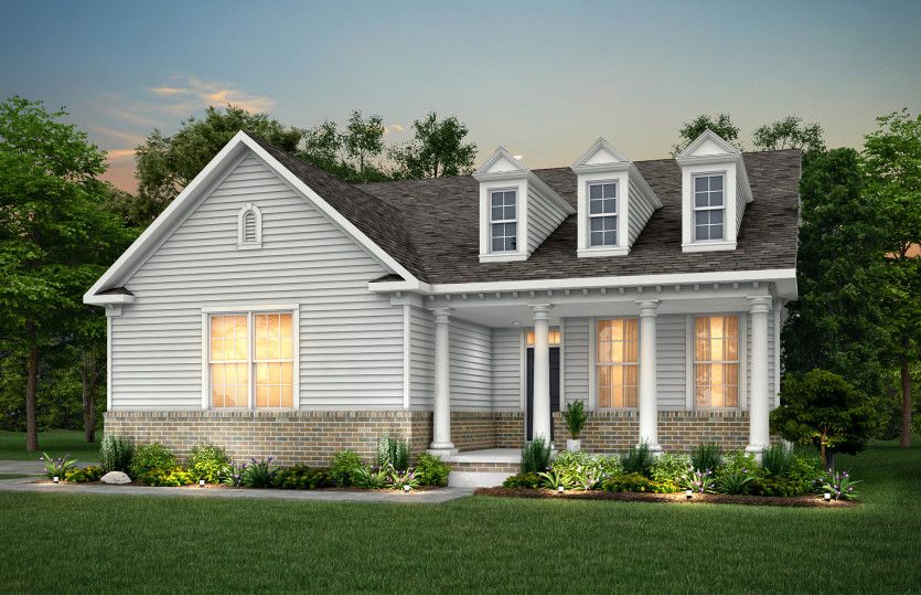 Side Entry - 
Georgian Revival 2 -Elevation HR2U