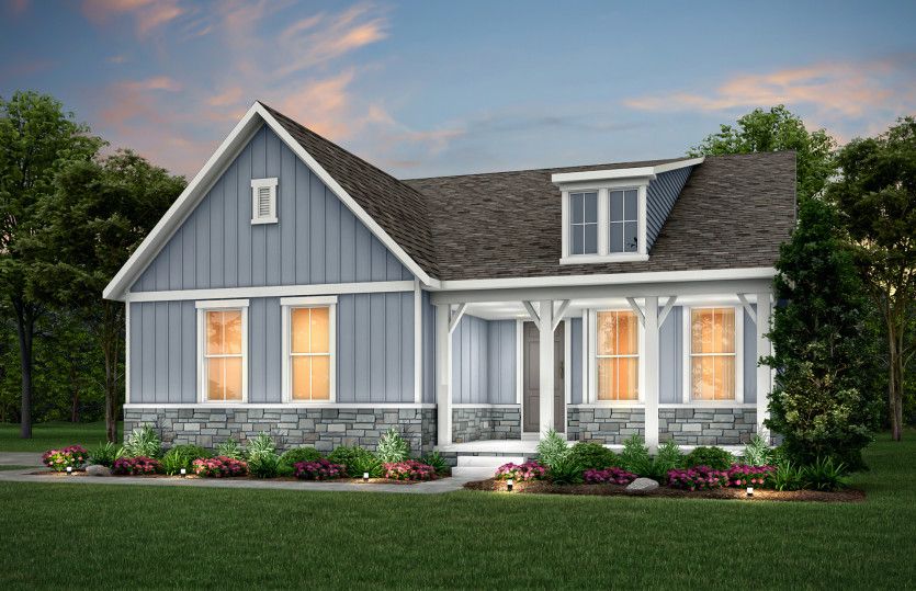 Side Entry - 
Farmhouse - Elevation HR3F