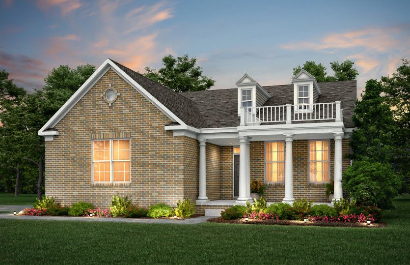 Side Entry - 
Colonial Revival - Elevation HR3X
