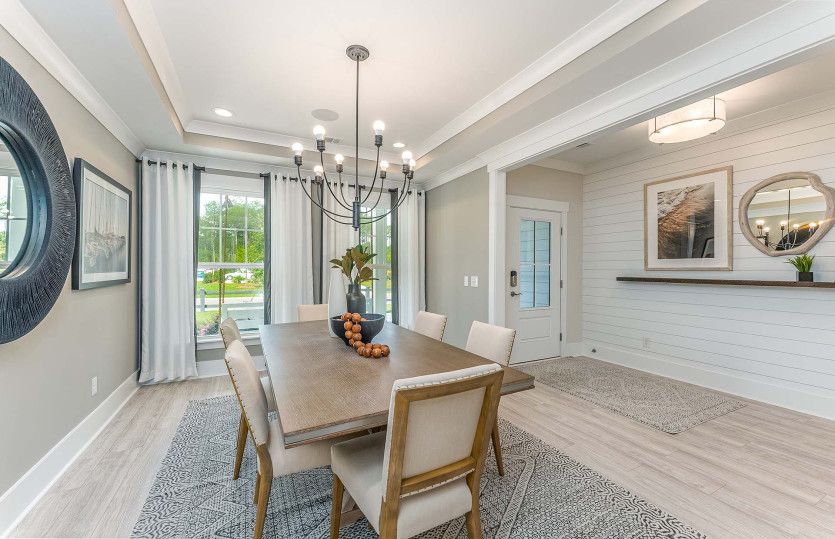 Beautiful, large formal dining room