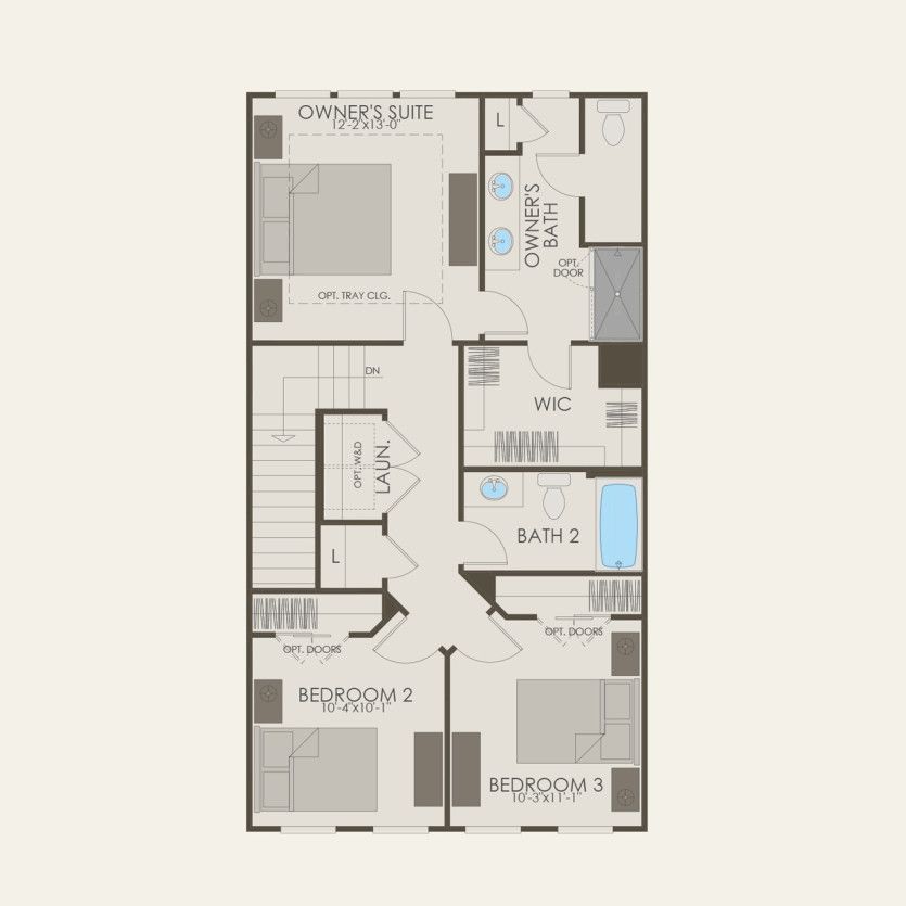 Third Floor 3 br / 2.5 ba