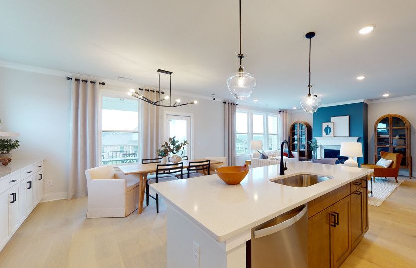 Spacious Kitchen with Island