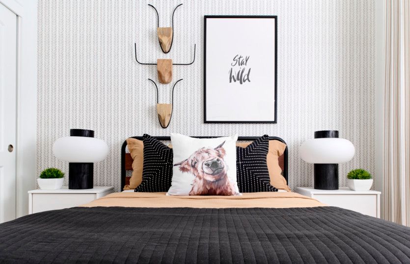 Modern secondary Bedroom