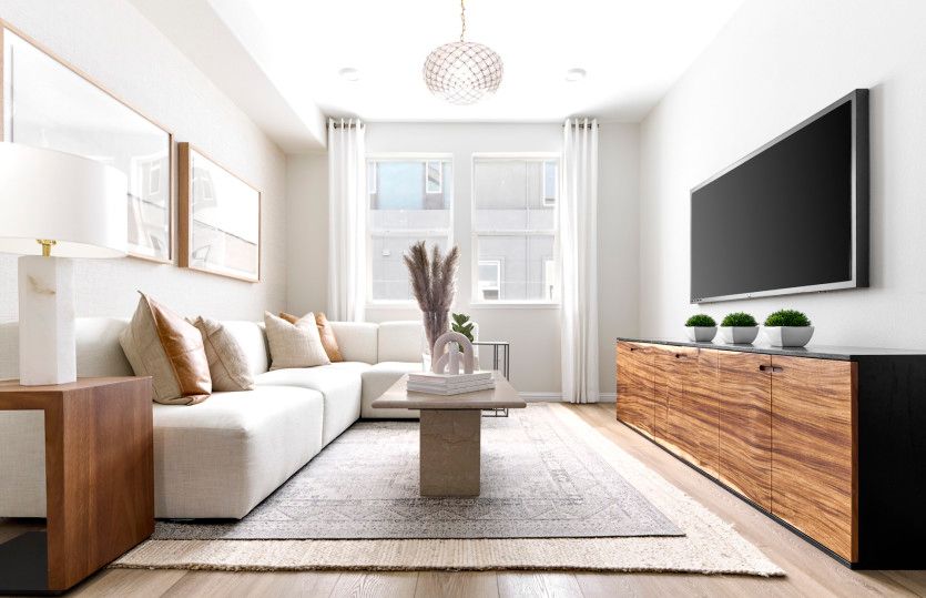 Welcoming gathering room
