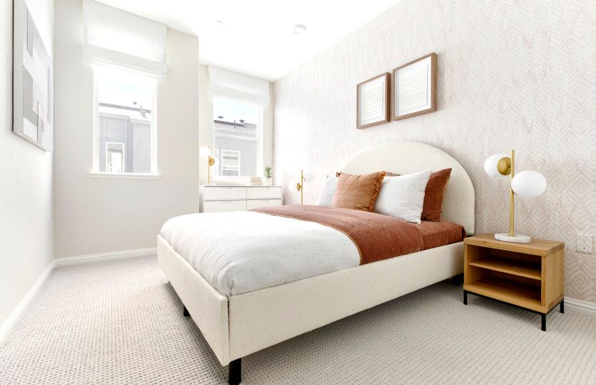 Spacious secondary bedroom