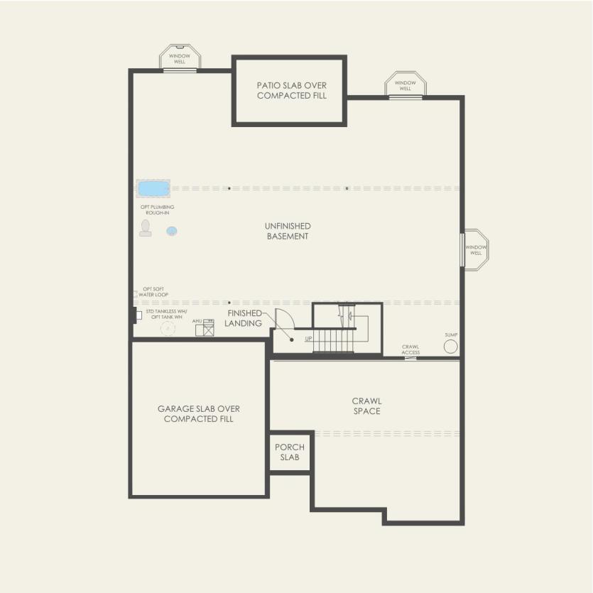Basement 3 br / 2.5 ba