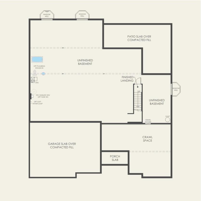 Basement 3 br / 2.5 ba