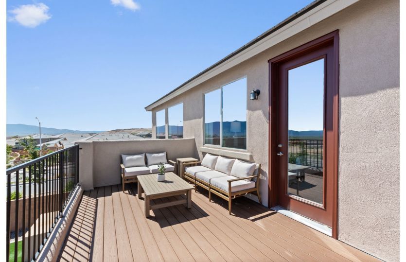 Sip your morning coffee or  enjoy a vibrant sunset from your own private balcony.