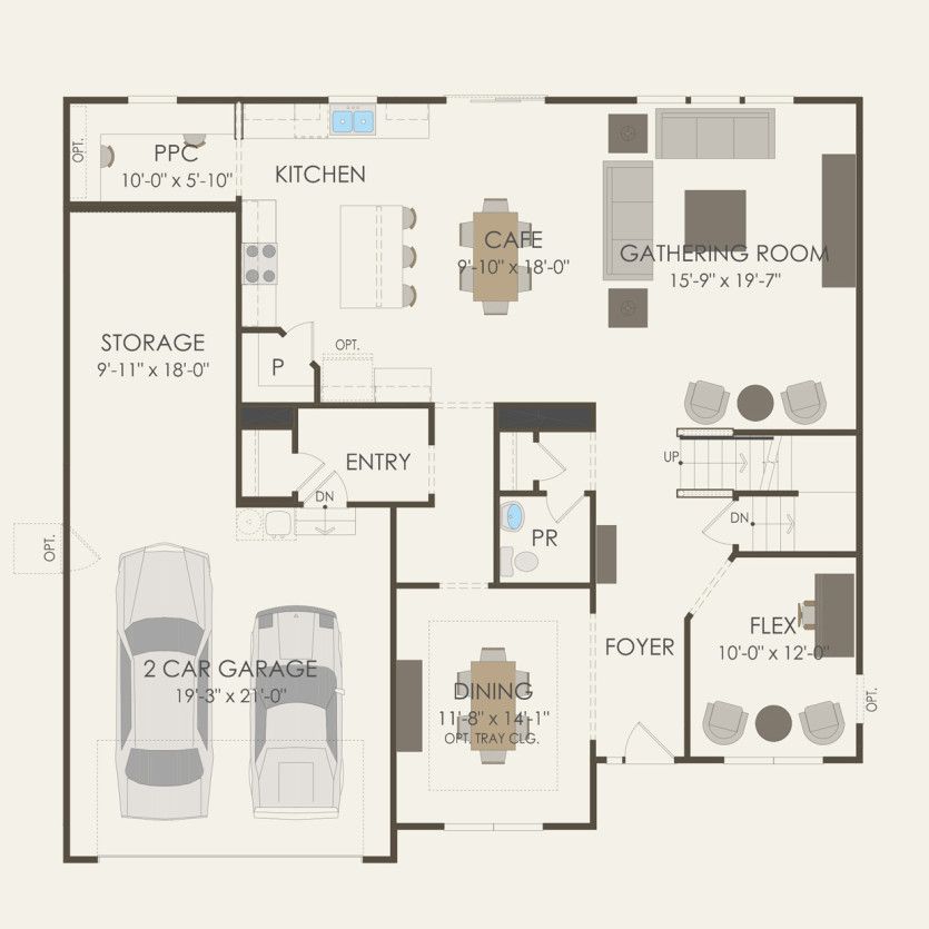 First Floor 4 br / 2.5 ba