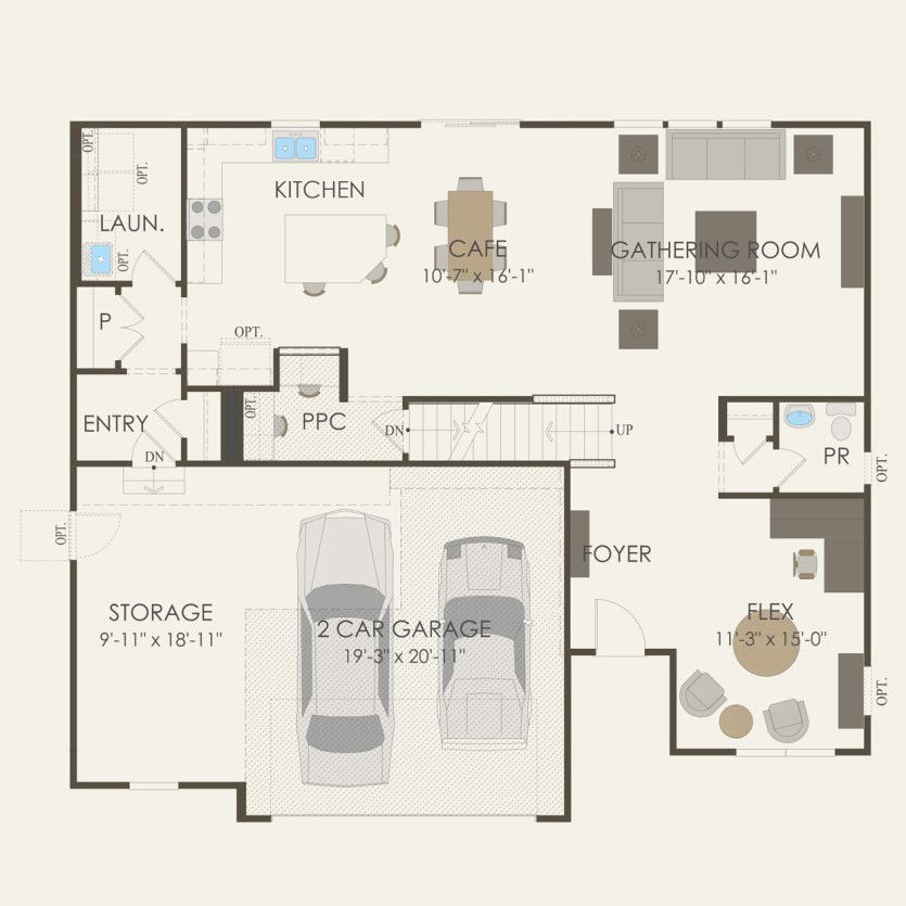 First Floor 4 br / 2.5 ba