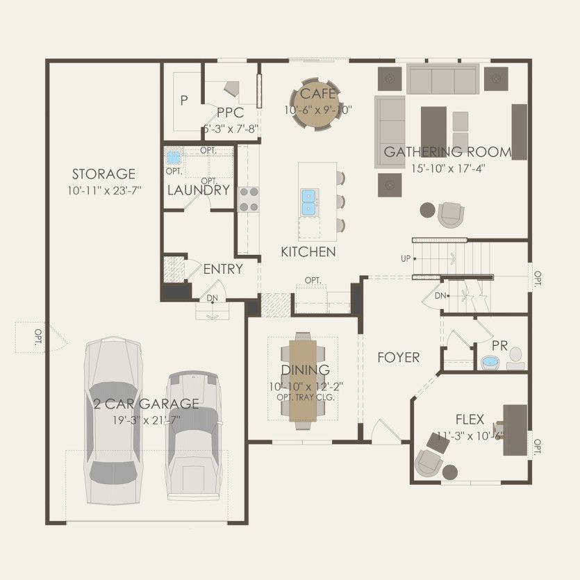 First Floor 4 br / 2.5 ba