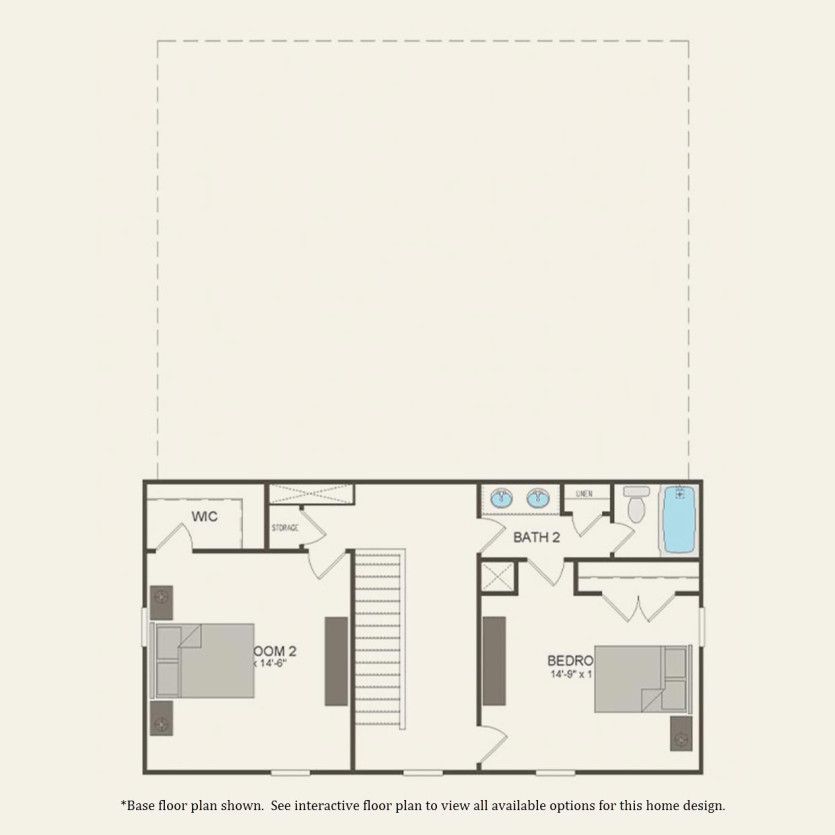 Second Floor 3 br / 2.5 ba