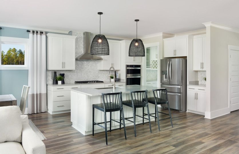 Spacious open floorplan