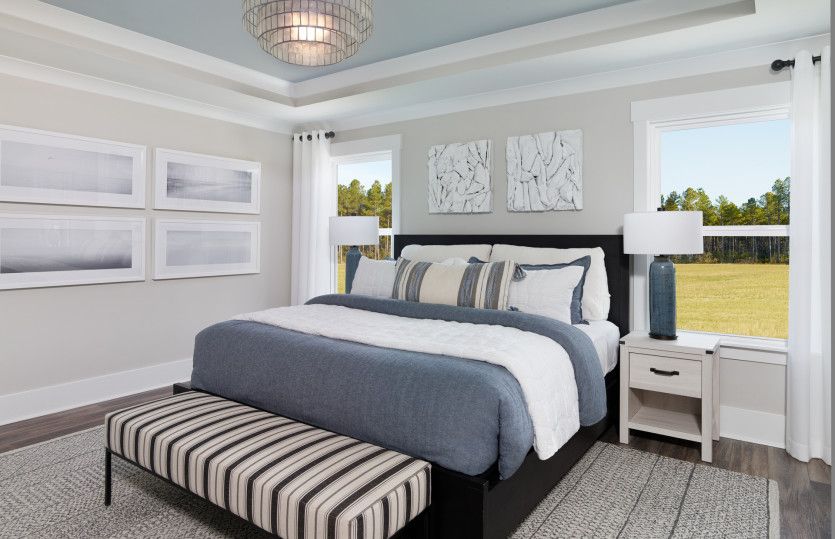 Retreat to a large owner's suite