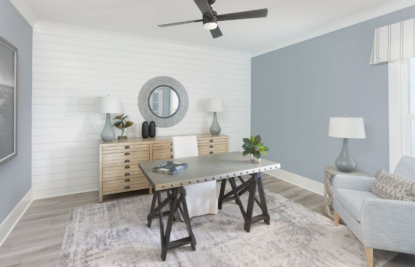 Your new home offers flexibility in spaces such as the living room.