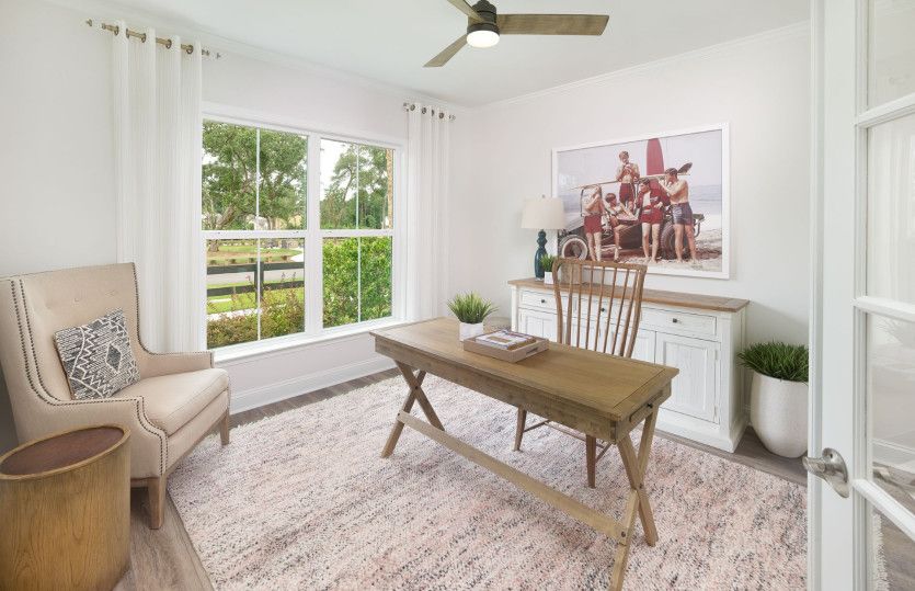 The flex room allows you to transform your space, your way.