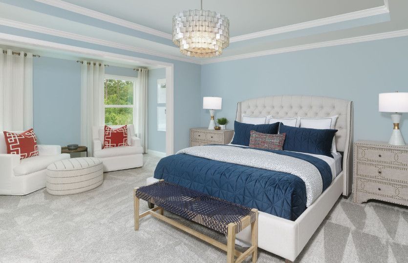 Unwind from your day in the spacious owner's suite with an optional tray ceiling.