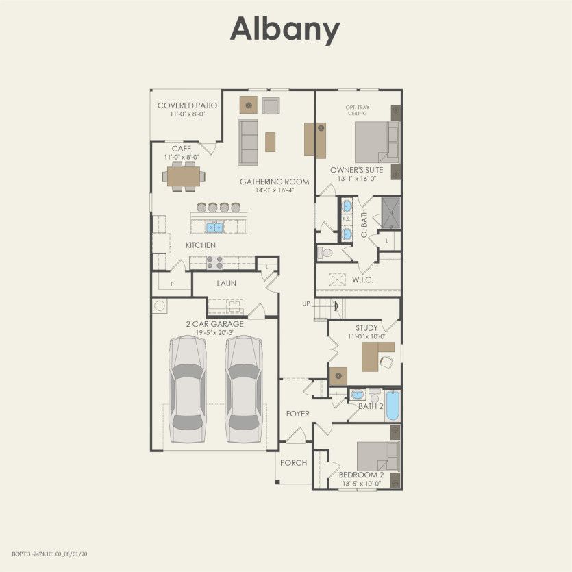 First Floor 5 br / 4 ba