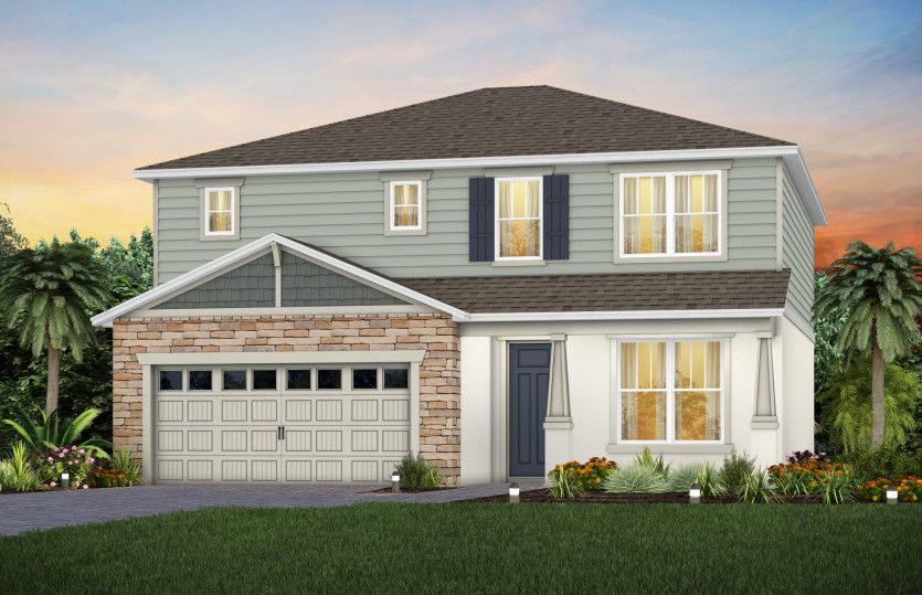 Exterior C2 with Stone