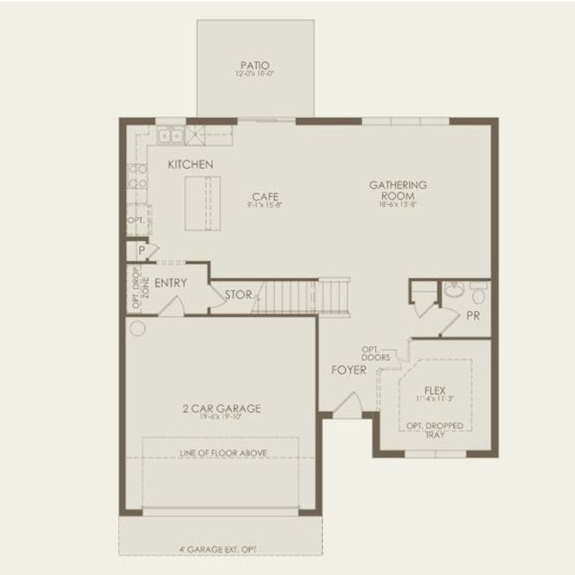 First Floor 4 br / 2.5 ba