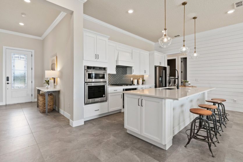 Kitchen and Foyer Area