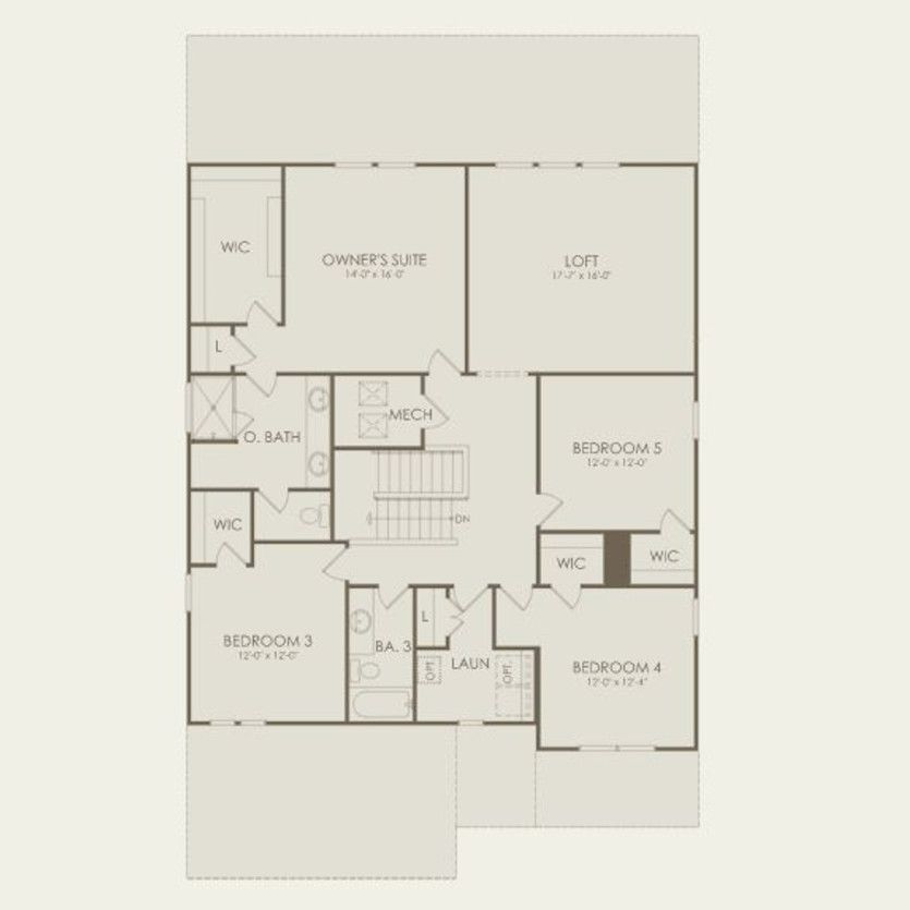 Second Floor 5 br / 3.5 ba