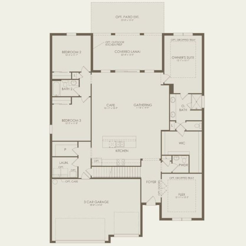 First Floor 4 br / 3 ba