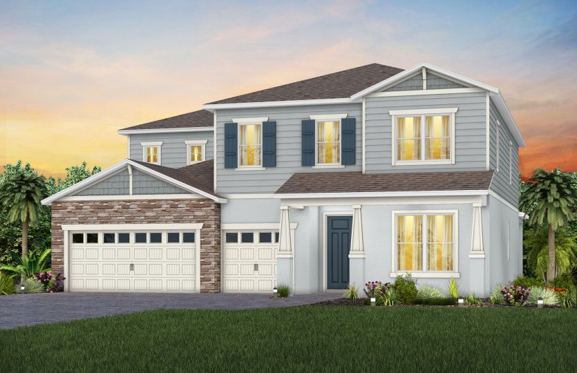 Exterior C2 with Stone