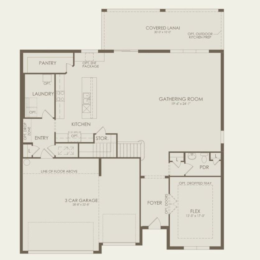 First Floor 4 br / 2 ba