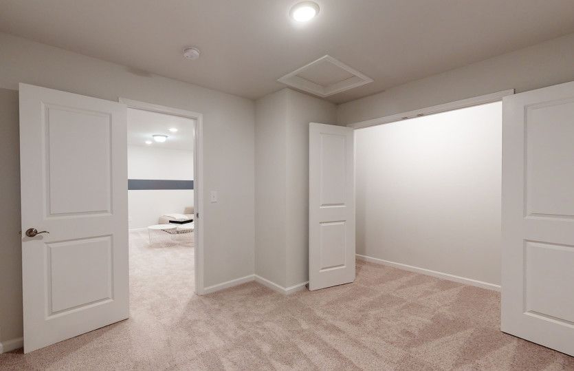 Bedrock Finished Storage with Optional Loft
