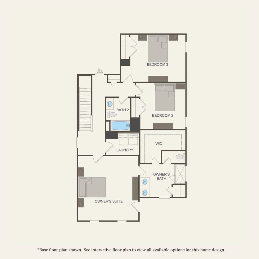 Second Floor 3 br / 2.5 ba