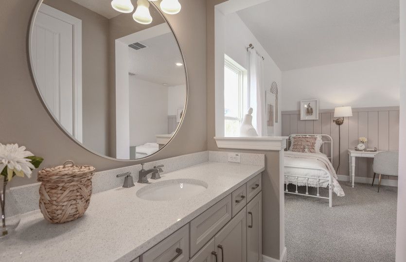 Jack & Jill Bedrooms with Convenient Shared Bathroom