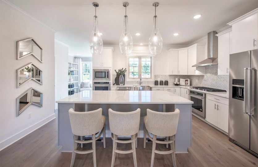 Chef-inspired kitchen with ample storage