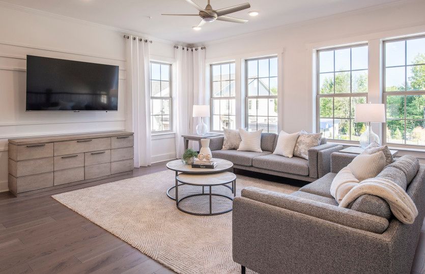 Large windows throughout offer ample natural light