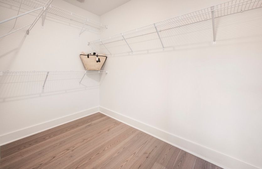 Take advantage of the oversized walk-in closet in the owner's suite