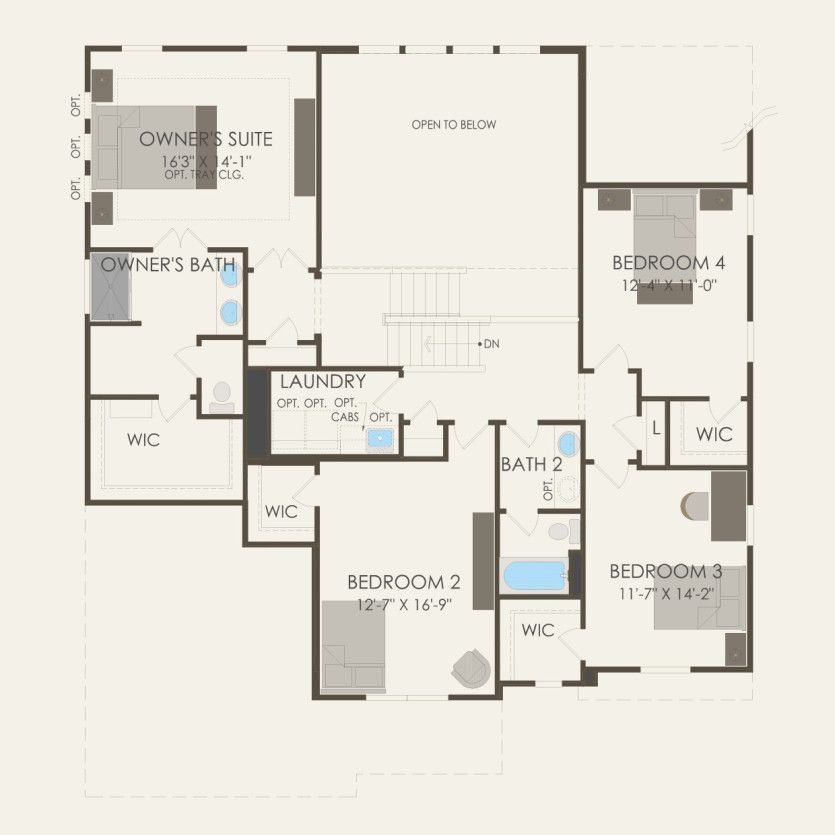 Second Floor 4 br / 2.5 ba