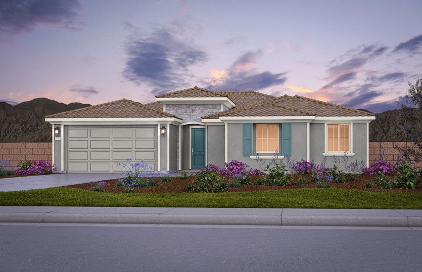 Plan 1 Villa Elevation (B)