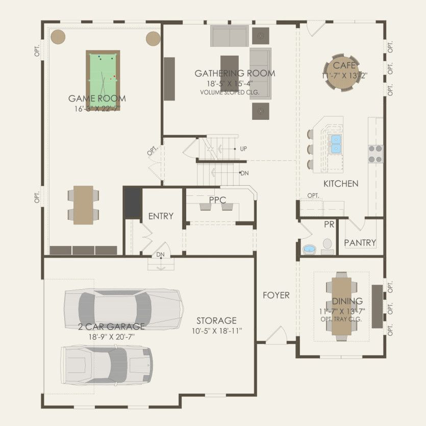 First Floor 4 br / 2.5 ba