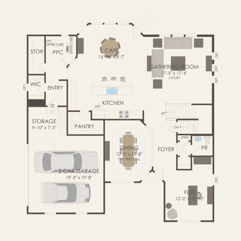 First Floor 4 br / 2.5 ba