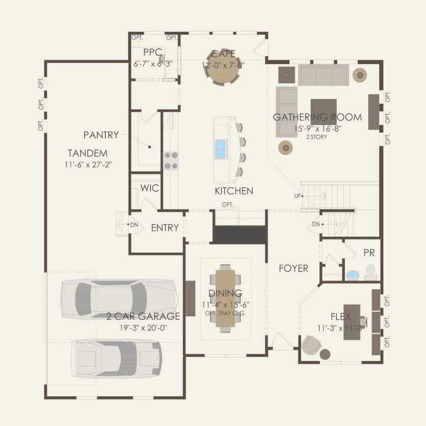 First Floor 4 br / 2.5 ba