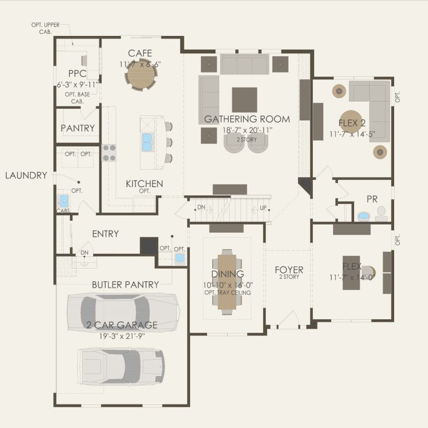 First Floor 4 br / 2.5 ba