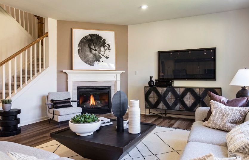 Gathering Room with Optional Fireplace