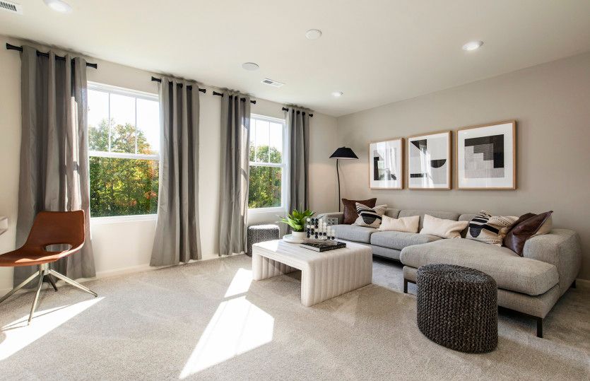 Loft Space for Family Game Night or Lounging