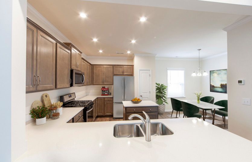 Spacious Kitchen and Dining Area