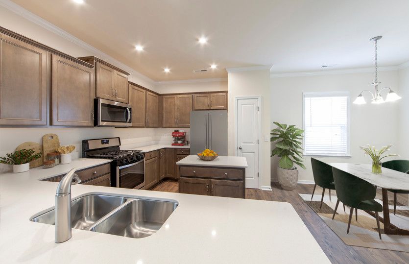 Spacious Kitchen and Dining Area