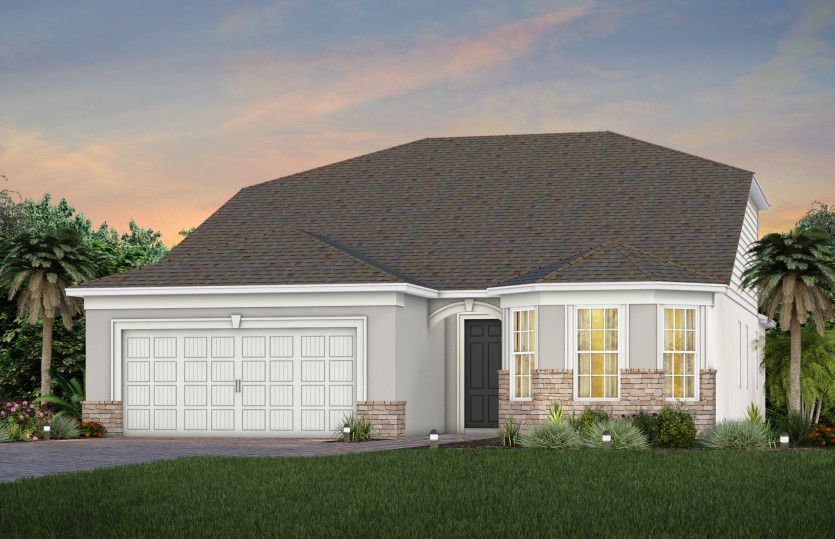 Exterior FM2 with Stone