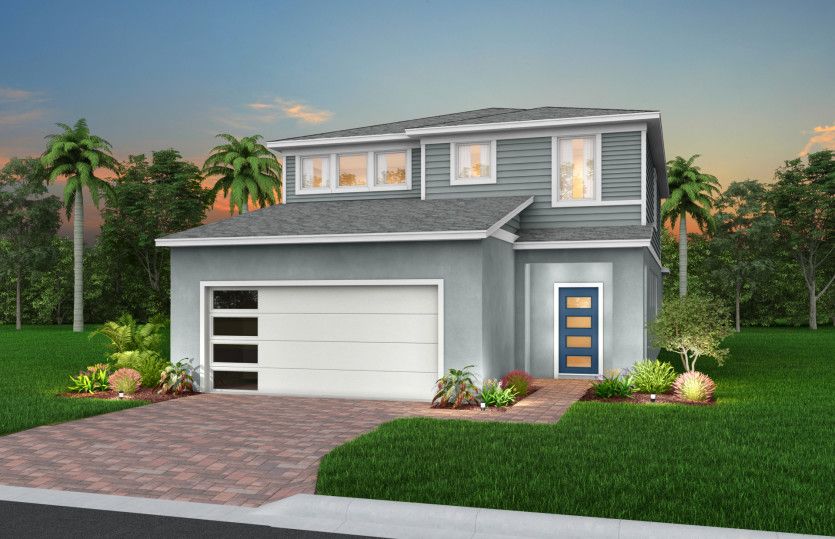 Lakeshore Exterior Home Design