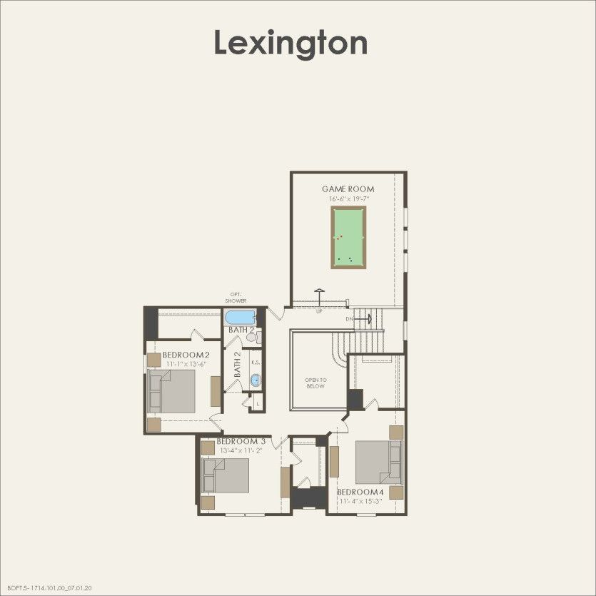 Second Floor 4 br / 2.5 ba